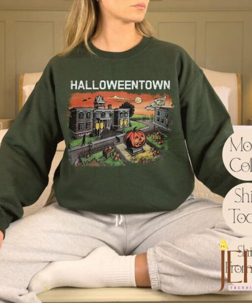 Vintage Halloweentown Sweatshirt, Halloweentown Sweatshirt, Fall Sweatshirt, Halloween Sweatshirt, Halloweentown University Sweater