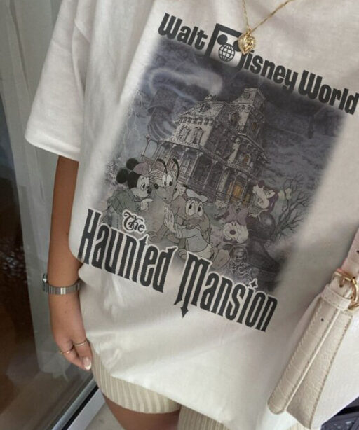 Vintage Haunted Mansion Shirt, Mickey and friend halloween, Halloween mickey, Haunted Mansion 1969, Disneyland Halloween, Disney halloween