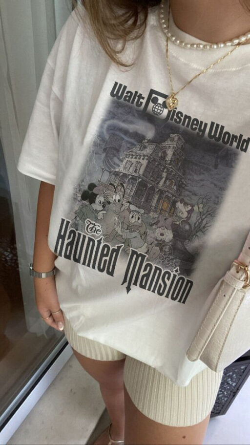 Vintage Haunted Mansion Shirt, Mickey and friend halloween, Halloween mickey, Haunted Mansion 1969, Disneyland Halloween, Disney halloween