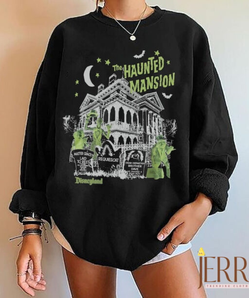 Vintage Haunted Mansion Sweatshirt, The Haunted Mansion Sweatshirt, Disneyland Halloween Sweatshirt, Stretching Room Sweatshirt