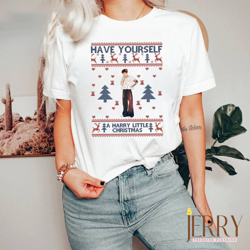 Vintage Have Yourself A Harry Little Christmas Sweatshirt