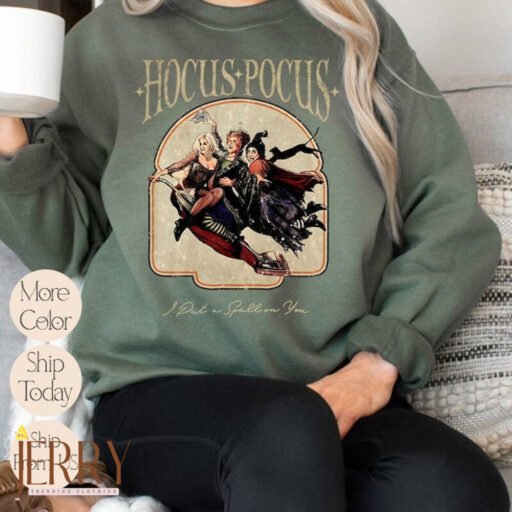 Vintage Hocus Pocus Sweatshirt, Sanderson Sisters Sweatshirt, Halloween Witches, Halloween Party Sweatshirt, Fall Sweatshirt