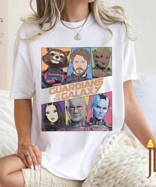 Vintage Marvel Guardians of the Galaxy 3 Comfort Colors Shirt, Marvel Avengers Shirt, Super Hero Shirt, Marvel Movies 2023