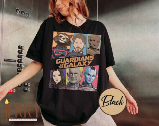 Vintage Marvel Guardians of the Galaxy 3 Comfort Colors Shirt, Marvel Avengers Shirt, Super Hero Shirt, Marvel Movies 2023