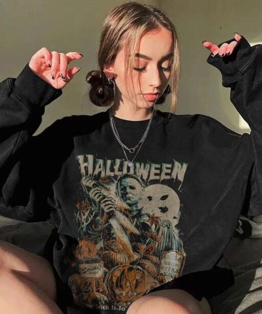 Vintage Michael Myers Halloween shirt, Friday the 13th, Horror Movie Killers, 90s horror film, character horror halloween, halloween myers