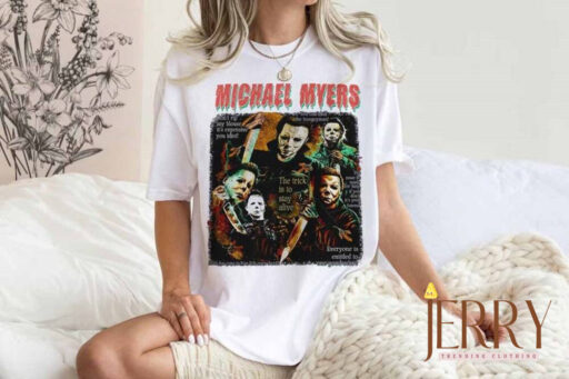 Vintage Michael Myers Movie Shirt, Michael Halloween Comfort Color Shirt, Halloween Vintage 90S Bootleg Shirt, Horror Movie Halloween Shirt