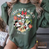 Vintage Mickey & Co. 1928 Christmas Sweatshirt, Vintage Mickey and Friends Christmas Wreath Sweatshirt, Mickeys Very Merry Christmas Sweater