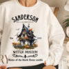 Vintage Sanderson Witch Museum Sweatshirt, Sanderson Sisters Sweatshirt, Black Flame Candle Sweatshirt, Halloween Women Sweatshirt