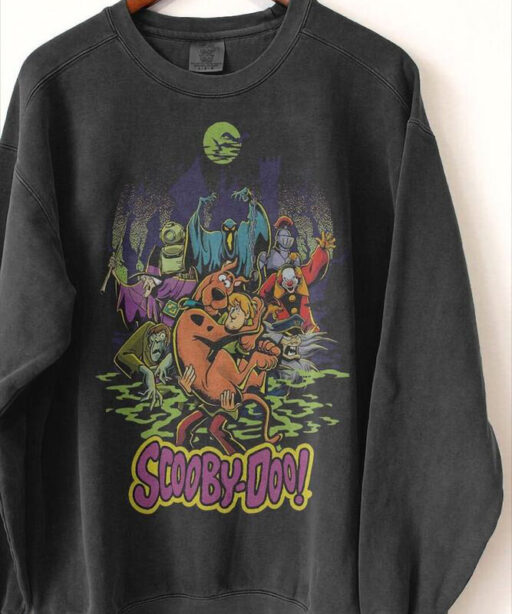 Vintage Scooby Doo Shirt, Scooby Doo Halloween Shirt, Hallowee disney, scoobydoo, Scooby, Ruh Roh Shirt, Retro Halloween, Horror Movie