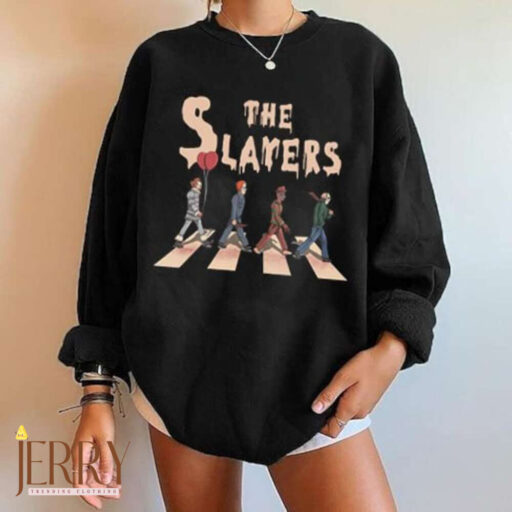 Vintage The Slayer Sweatshirt, Scary Movie Sweatshirt, Horror Film Club Shirt, Horror Movie Character Sweatshirt, Halloween Sweatshirt