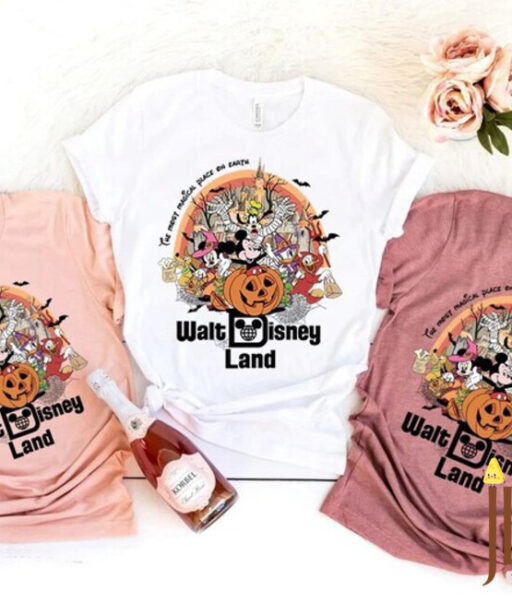 Walt Disney World Halloween Shirt, Disneyworld Halloween 2023 Shirt, Mickey And Friends Halloween Shirt, Disney Family Matching Shirt