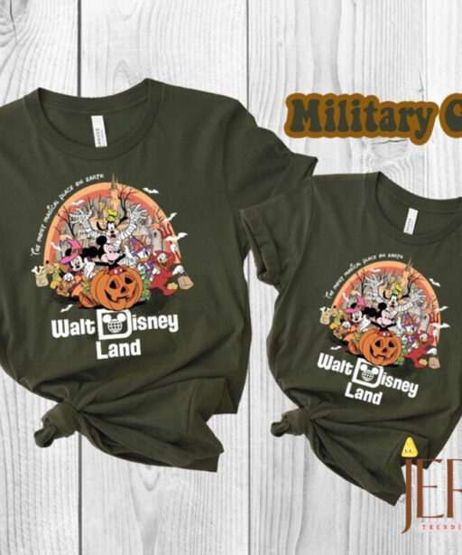 Walt Disney World Halloween Shirt, Disneyworld Halloween 2023 Shirt, Mickey And Friends Halloween Shirt, Disney Family Matching Shirt