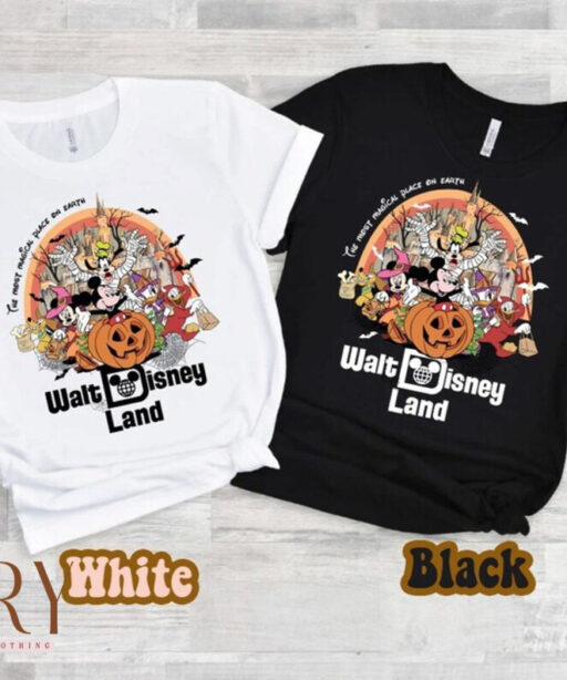 Walt Disney World Halloween Shirt, Disneyworld Halloween 2023 Shirt, Mickey And Friends Halloween Shirt, Disney Family Matching Shirt