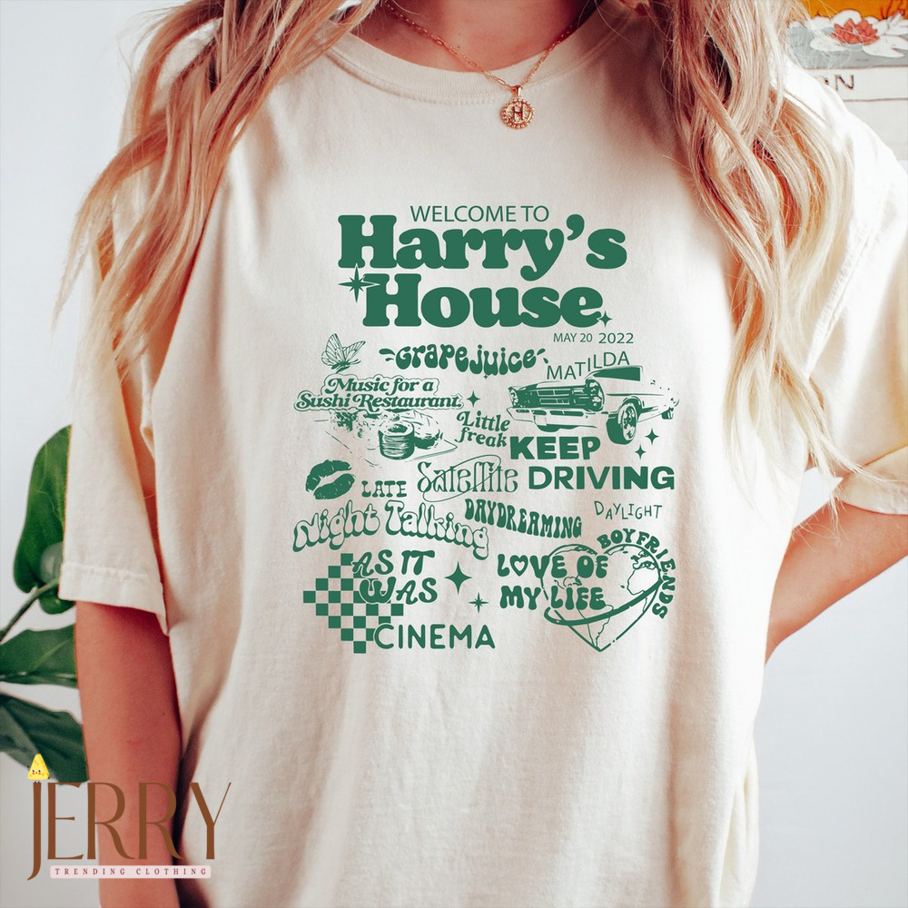 Welcome To Harrys House Tracklist Shirt