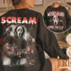 Woodsboro Horror Film Club 2 Sided Sweatshirt, Scary Halloween Hoodie, Horror Film Club Sweater, Woodsboro Scream, Scream Ghost Shirt