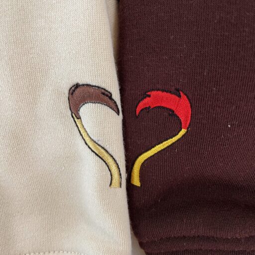 Simba And Nala Disney Nike Embroidered Sweatshirts