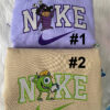 Mike Wazowski Monsters Disney Nike Embroidered Sweatshirts