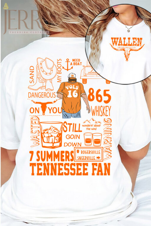 Morgan Wallen Tennessee Fan Shirt