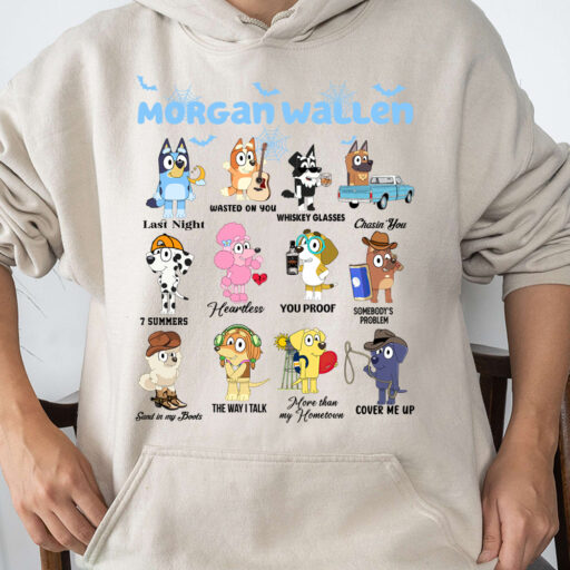 Morgan Wallen Halloween Bluey Shirt