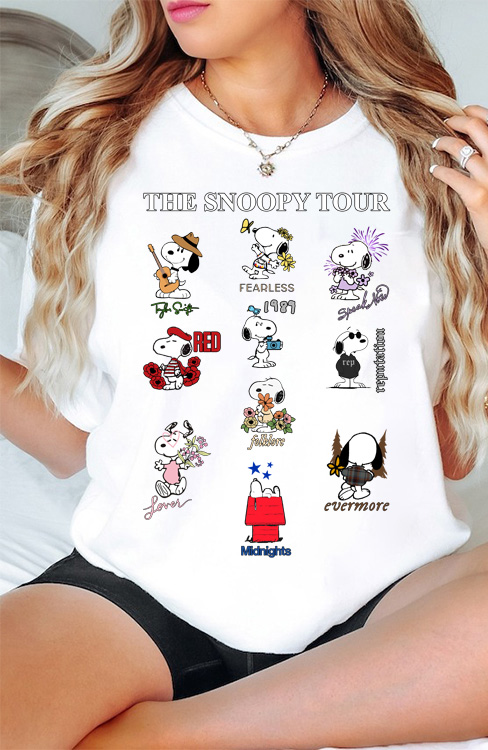 Taylor Swift The Snoopy Tour Shirt