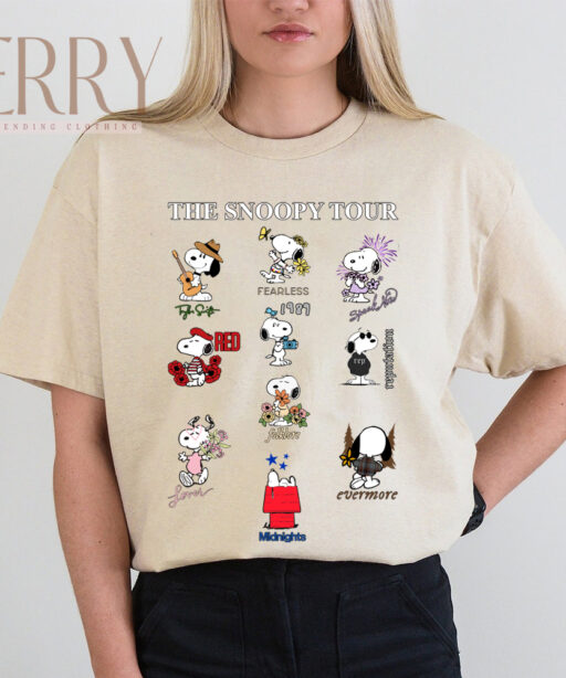 Taylor Swift The Snoopy Tour Shirt