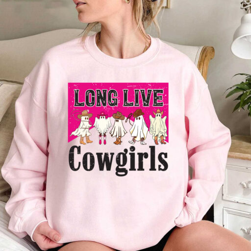 Vintage Morgan Wallen Long Live Cowgirls Ghost Shirt