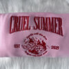 Taylor Swift Cruel Summer Embroidered Sweatshirt