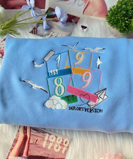1989 Taylors Version Embroidered Sweatshirt