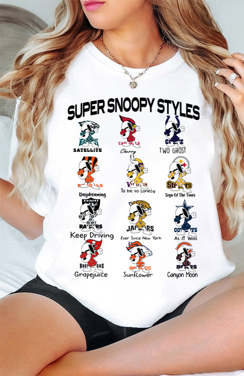 Super Bowl Snoopy Harry Styles Shirt