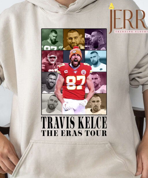 America Football Travis Kelce The Eras Tour Shirt