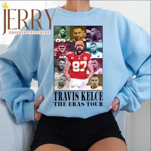 America Football Travis Kelce The Eras Tour Shirt