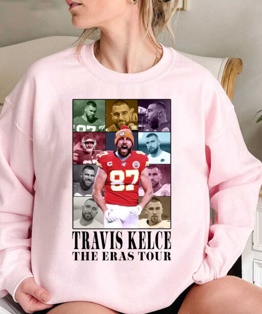 America Football Travis Kelce The Eras Tour Shirt