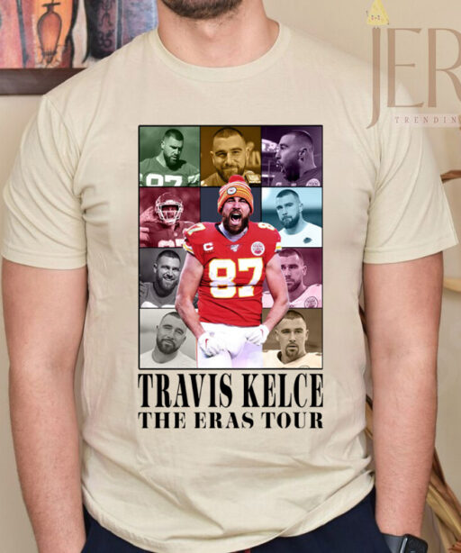 America Football Travis Kelce The Eras Tour Shirt