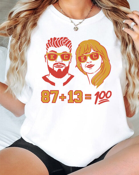 Funny Kansas City Football Travis Kelce Taylor Swift Shirt