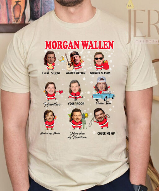Merry Christmas Morgan Wallen Shirt