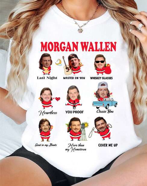 Merry Christmas Morgan Wallen Shirt