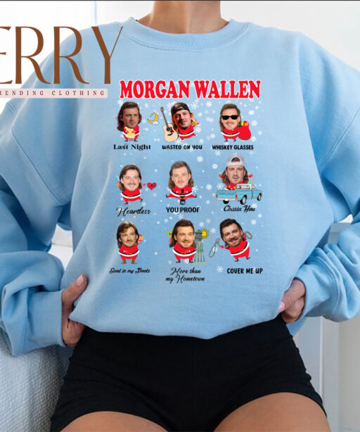 Merry Christmas Morgan Wallen Shirt