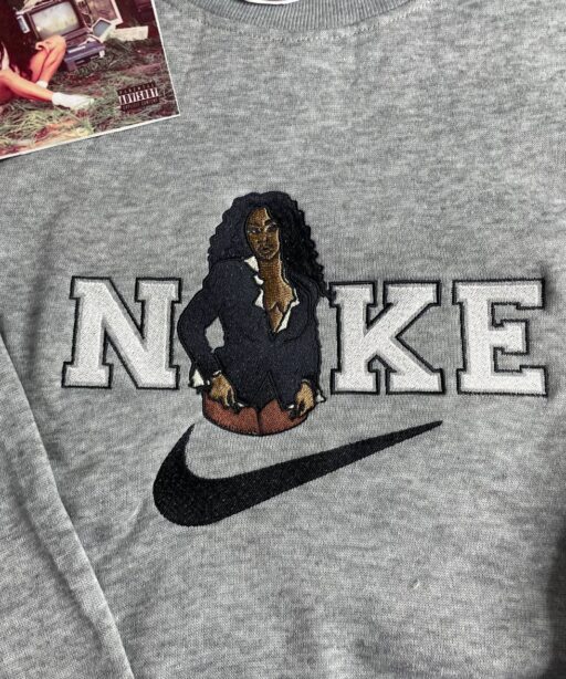SZA Nike Embroidered Sweatshirt