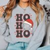 Ho Ho Ho Sweater, Vintage New Years And Christmas, Christmas Sweatshirt, Women's Cute Santa, Xmas Graphic Pullover, Holiday Ugly Sweater