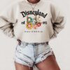 Disneyland Christmas, Retro Mickey And Friends Disneyland Christmas Sweatshirt, Disneyland Shirt, 2023 Family Vacation Shirt,Christmas sweat