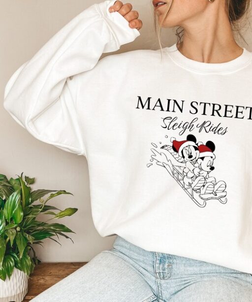 Vintage Disney Christmas 2022 Sweatshirt, Christmas Disneyland Sweatshirt, Disneyland Sweatshirt, Christmas Sweatshirt