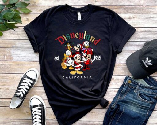 Vintage Walt Disney World Christmas Shirt, Disneyworld Christmas Shirt, Disneyland Christmas Shirt, Christmas Vacation Shirt,Disney