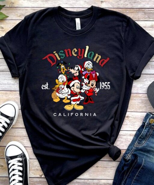 Vintage Walt Disney World Christmas Shirt, Disneyworld Christmas Shirt, Disneyland Christmas Shirt, Christmas Vacation Shirt,Disney