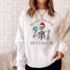 When You're Dead Inside But It's Christmas Season, Christmas Sweatshirt, Holiday Gift, Christmas Skeleton