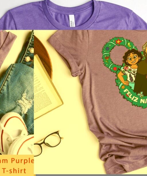 Encanto Mirabel Madrigal Alma Grandma Disney Christmas Shirt, Mickey Mouse Ears Xmas Tee, Mickey's Very Merry Christmas, Disneyland Trip