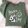 Zero Beware of Dog Nightmare Before Christmas Sweatshirt Disney World Shirt Disneyland Very Merry Xmas Party Gift Magic Kingdom Holiday Tee