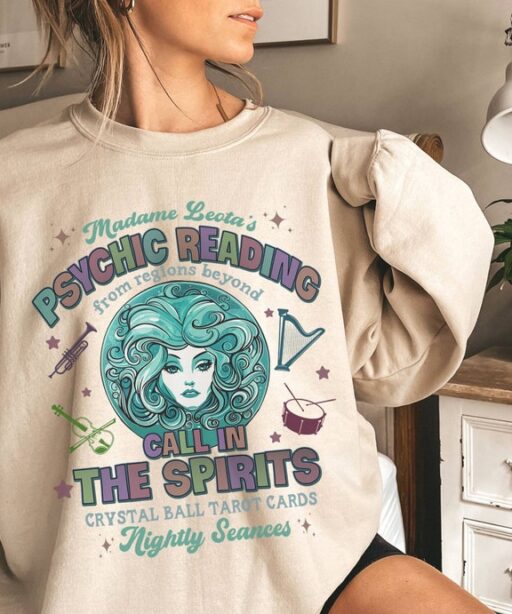 Vintage Retro Madame Leota Haunted Mansion Shirt | Psychic Readings Foolish Mortals Shirt | The Haunted Mansion Shirt | Halloween gift