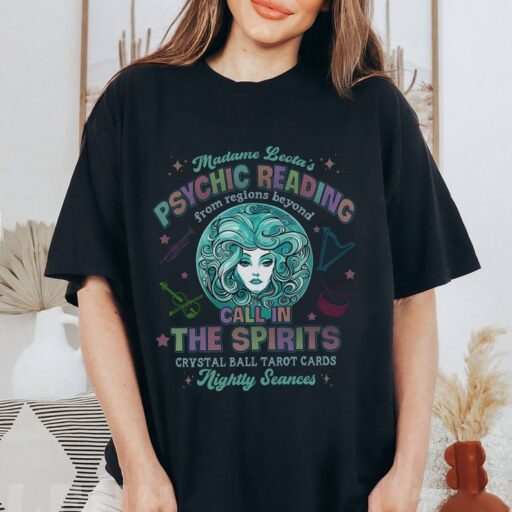 Vintage Retro Madame Leota Haunted Mansion Shirt | Psychic Readings Foolish Mortals Shirt | The Haunted Mansion Shirt | Halloween gift