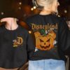 Retro Disneyland Halloween 2 Side Shirt | Mickey Halloween Shirt | Halloween Matching Shirt | Mickey Balloons Halloween Spooky Season Shirt