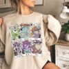 Vintage Monster Inc Halloween Tarot Card Shirt | Mickey's Not So Scary Halloween Party 2023 | Mike And Sulley Skeleton Mummy Shirt